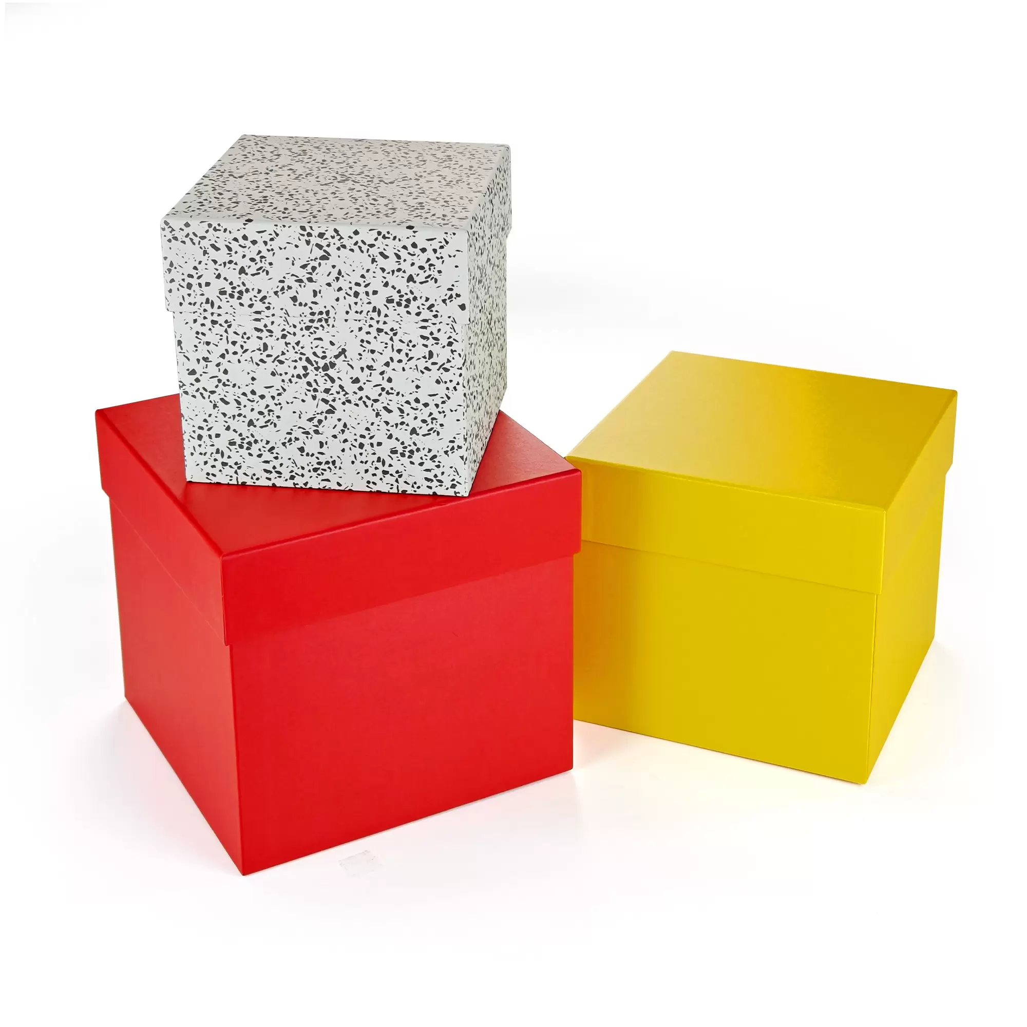 Thumbnail of black two piece telescoping box for luxury gifts